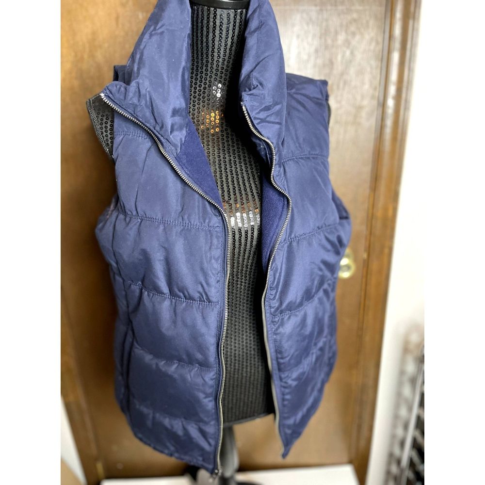 Mens Old Navy Puffer Vest in Navy Size Large